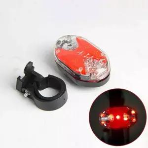 안장후방등 라이딩 싸이클 7가지모드 배터리사용 바이크전조등