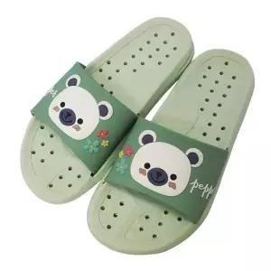 욕실화 브로 베어 미끄럼방지슬리퍼 (사이즈240) (민트) 욕실 슬리퍼