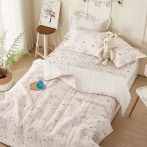 국내생산 페스티벌 스노우 리플 아사면 침구 누빔 이불 SS 통기성