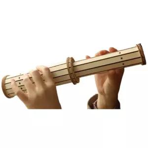 과학의날 가족체험용 길이조절 원목 망원경 조립키트 돌봄교실 접안렌즈 교과연계