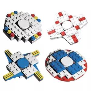 손운동 장난감 스피너만들기 블럭교재 집중력 공간지능 도형놀이 퍼즐큐브 수작업