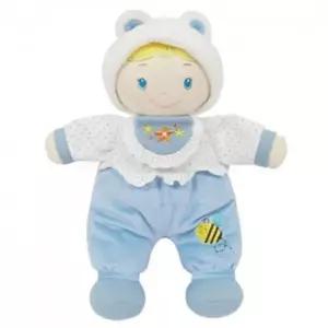 아기인형바스락블루 애착인형 아기인형 베이비인형 동물인형