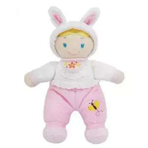 아기인형바스락 핑크 애착인형 아기인형 베이비인형 동물인형