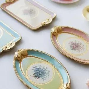 이태리쟁반 마시피렌체 핸드메이드 로얄 미니 트레이 쟁반