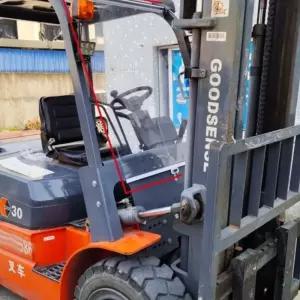 지게차 전면 바람막이 롤러 가림막 레인커튼 셔터 비막이