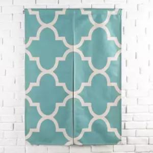 (민트패턴) 주방창커튼 반커튼 가림막 간이커튼 가림천 공간분리