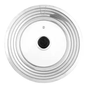 프라이팬 만능 다용도 스텐 강화유리 멀티 커버 냄비 덮개 32cm