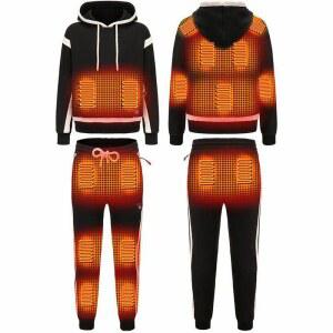 온열 팬츠 배달 등산 카키 오리 8구역 보온 라이딩 발열 다중 발열패딩바지 충전식 낚시