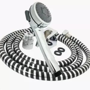 [골드스마일]코팅샤워기 3단 헤드 3단조절 코팅처리 메탈샤워기 헤드+호스