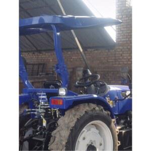 지게차 지붕 덮개 단독 프레임 빨간색 블라 포크레인 차양막 비가림막 크레인