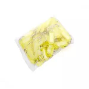 컬러키홀더 노랑 25x62mm 100개입 K0029 9830 아트사인