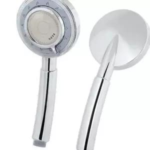 [골드스마일]수압강한헤드 인테리어 샤워기 미세살수 도금바디 안개분사샤워기