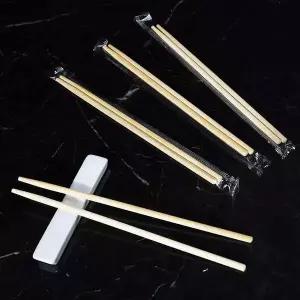 팩투유 일회용 대나무 젓가락 무지 OPP포장 198mm 1000개 나무젓가락