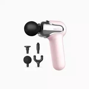 [콩심팥심]듀플렉스 빈토 미니 무선 전동 마사지건 1개 안마기 핑크 네이비