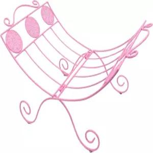 정교하게 디자인된 성경/꾸란/기타 경전 거치대/레할 금속 스탠드 (핑크)