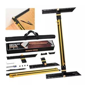 계단 디딤판 템플릿 도구 (황동/블랙) 측정 - 지그 게이지 모던