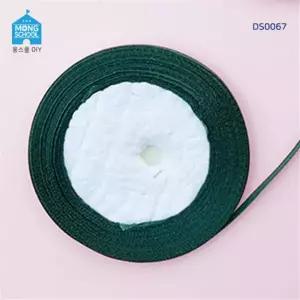 몽스쿨 무지 리본 패브릭 선물 꾸미기재료 끈 공예 꽃다발 (0.6cm 22M 3개)