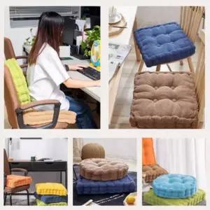 겨울용 두툼한 벌짚 사무실 쇼파 푹신한 쿠션 방석