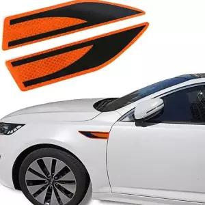 차량용 바디보호 반사 스티커 오렌지 접착 차량용 차량용