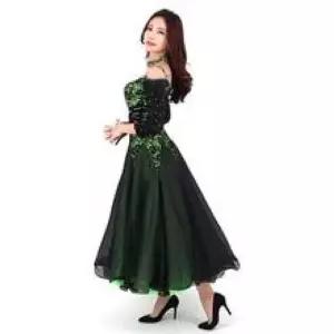 MDSET400 탑 모던드레스 여성 시즌 술 테마 성인 여성 탱고 모던댄스