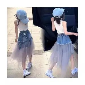 예끼 희진데님스커트세트 청소년옷 초등학생옷 주니어옷주니어의류