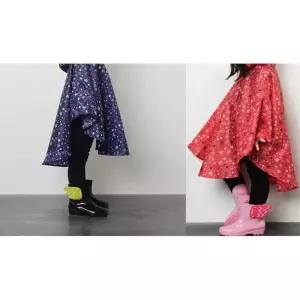 우의 별무늬 망토 아동 우비옷 생활용품 판초 방수 패션 장마