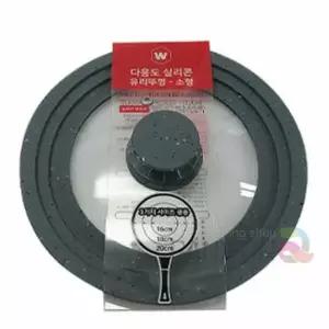 냄비 실리콘유리뚜껑 소 후라이팬뚜껑 프라이팬덮개