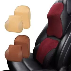 차량용 베개 고급 등 목 쿠션 허리 받침 헤드레스트 넥 배게 헤드