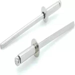 BCP 패스너 100 Qty 알루미늄 블라인드 리벳( 4-1) 1/8 직경 x 1/16 그립(BCP169)