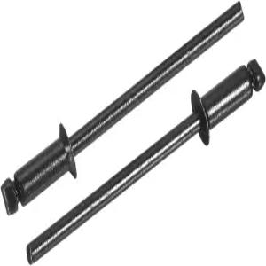 uxcell 100Pcs 1/8 x5/16 알루미늄 카운터싱크 블라인드 리벳 DIY용 개방형 판금 자동차 수리 가구 보트