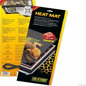 엑소 테라 히트 매트 - 테라리움용 자율 조절 파충류 온열 패드 및 양서류용 전도성 소스 빠른 예열 안전