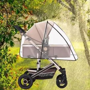 사계절 유모차 바람 비 눈 방지 방수 방풍커버 장마철 탈부착