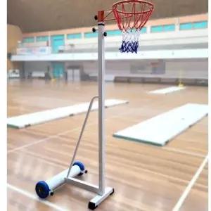 넷볼 골대 학교 체육 농구 이동식 1개 넷볼골대 농구골대