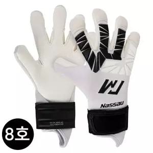 낫소 축구장갑 GK 이운재 골키퍼장갑 엘리트 컨택트 화이트 (8호)