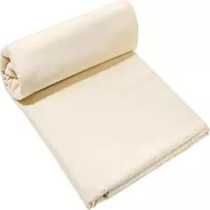 16.5야드 x 63인치 코튼 머슬린 원단의 야드 경량 천연 표백되지 않은 원단 섬유 무슬림 천 의류 보호