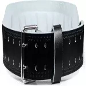 CAP 바벨 프리미엄 가죽 역도 벨트 스쿼트 데드트 및 코어 안정성을 위한 고강도 지지대