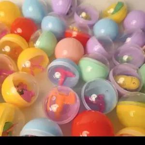 [RIZPICK]10개묶음 가챠 캐릭터 반투명 뽑기캡슐 추첨볼 뽑기공 둥근캡슐볼