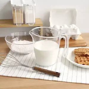 [콩심팥심]1000ml 손잡이계량비커 1000ml계량컵 비커 손잡이 계량컵