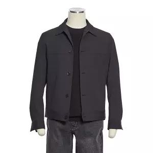 [롯데백화점]레노마 26 S/S 시즌 남성 폴리에스터100 카라 단추 캐주얼 점퍼(블랙) RRIMBU03B