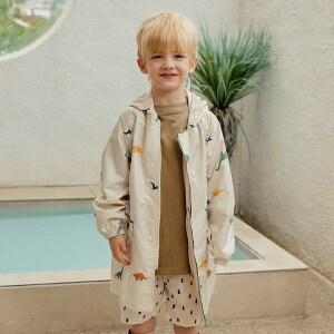 요바프 키즈 레인코트 남아 여아 공용 / 다이노