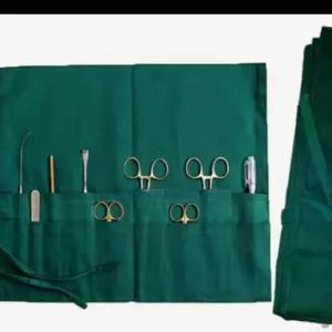 수술도구 수술 녹색가방 장비 치과 봉투 가방 파우치 소독
