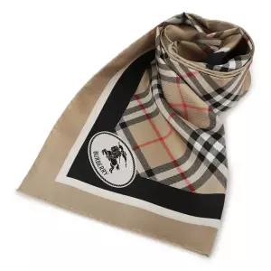 [롯데백화점]버버리 체크 실크 스카프 8113048