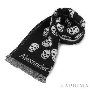 [롯데백화점]알렉산더맥퀸 리버시블 스컬 스카프 624425-4200Q-1078