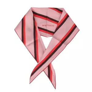 [롯데백화점]알렉산더맥퀸 스트라이프 실크 스카프 816041-3001Q-5974