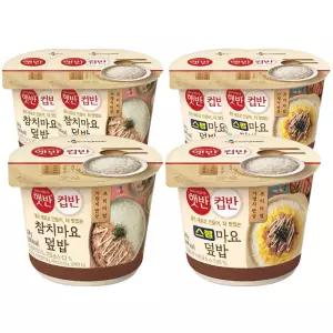 CJ 컵반 참치마요덮밥 x 3개 + 스팸마요덮밥 x 3개