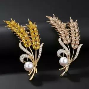 쿠픽 브로치 골드 옷핀 가디건