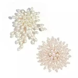 진주 브로치 핀범벅 개빈 옷핀