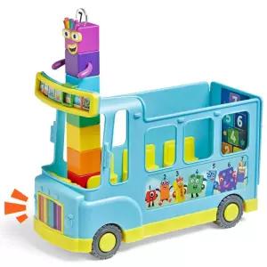 넘버블록스 12가지 사운드소리 버스 놀이세트 어린이집 아이용 교재완구 배우기