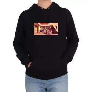 [RIZPICK]후드티 한가로운 오후 거실에 커피한잔 강아지와 나그림 다양한