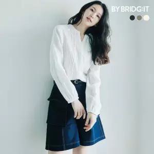 (26SS) 옥스포드 코튼 100 스티치 하프팬츠 3종(+벨트)